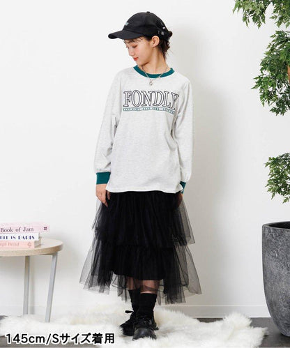 休閒大LOGO印花T恤