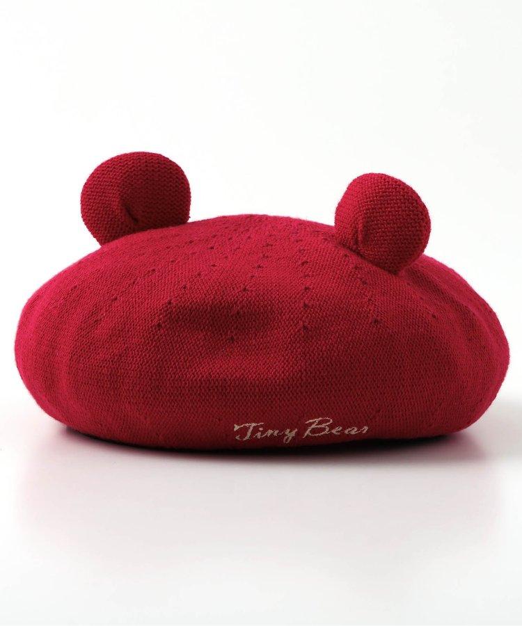 小熊耳朵款羊毛貝雷帽