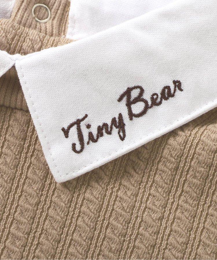 小熊連帽背心襯衫