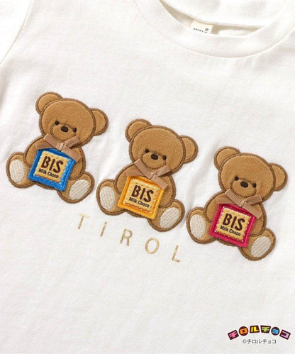巧克力熊×小熊T恤