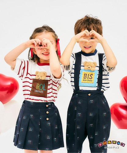 巧克力熊×小熊T恤