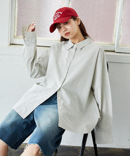 寬鬆版基礎款襯衫