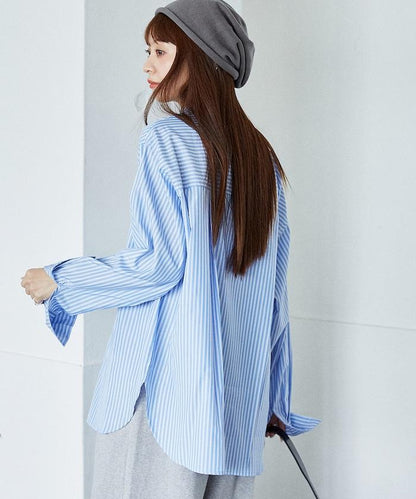 寬鬆版基礎款襯衫
