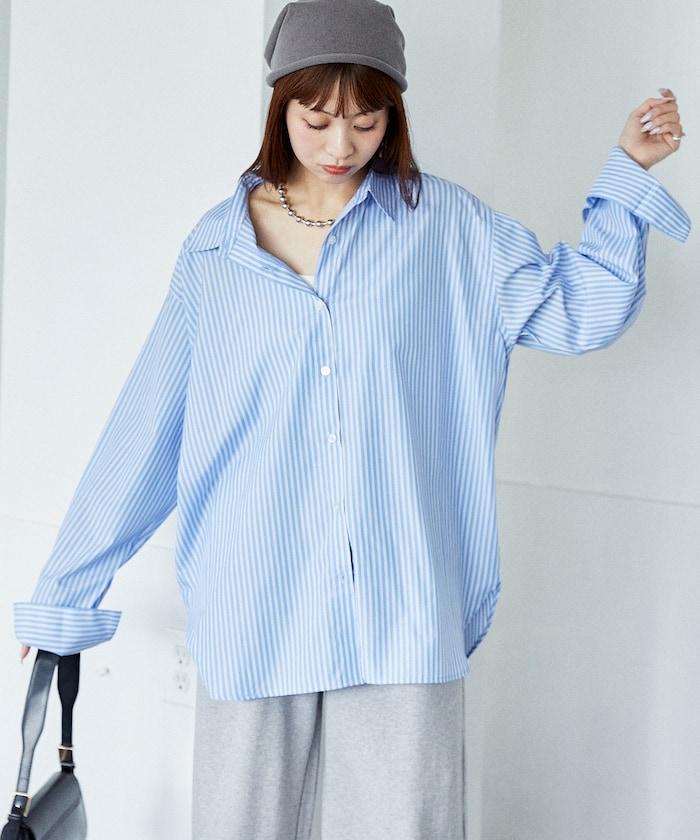 寬鬆版基礎款襯衫
