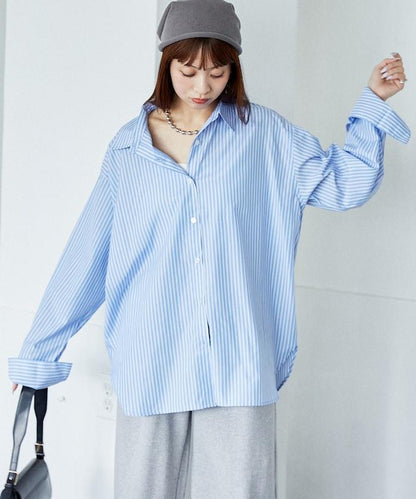 寬鬆版基礎款襯衫