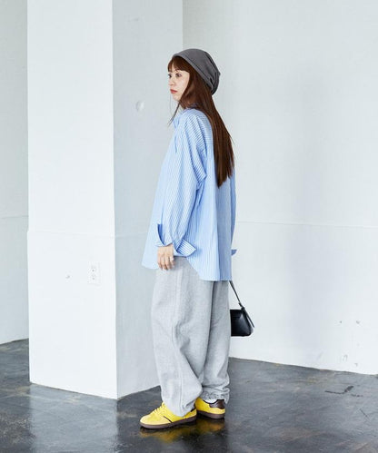 寬鬆版基礎款襯衫