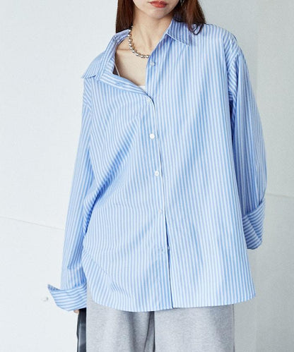 寬鬆版基礎款襯衫