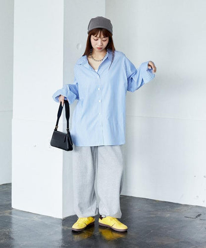 寬鬆版基礎款襯衫