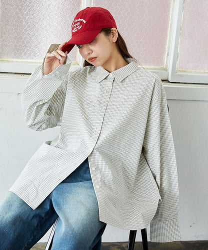 寬鬆版基礎款襯衫