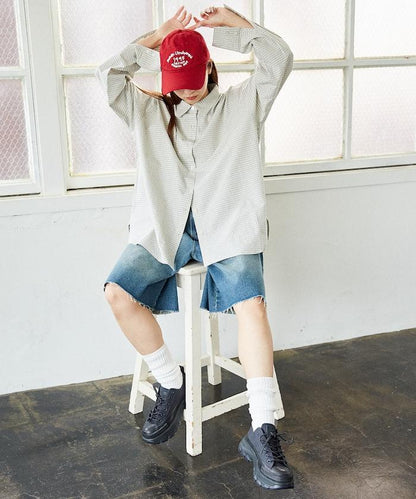 寬鬆版基礎款襯衫