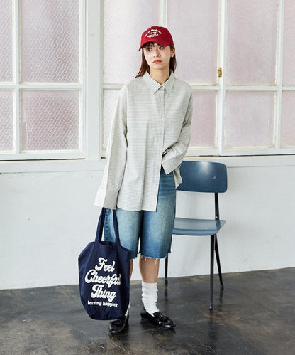 寬鬆版基礎款襯衫