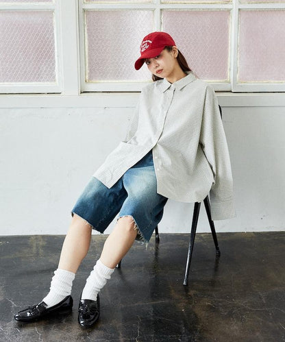 寬鬆版基礎款襯衫