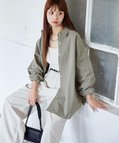 寬鬆版基礎款襯衫