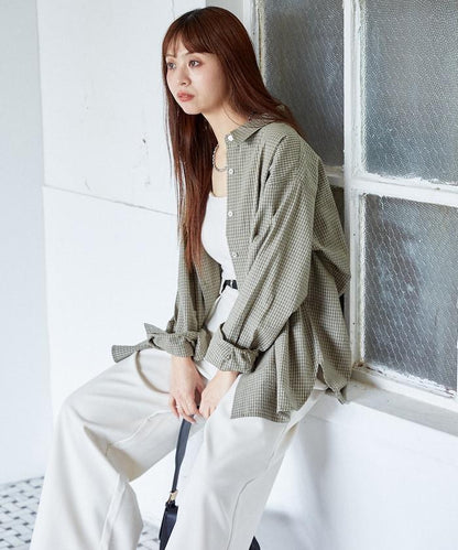 寬鬆版基礎款襯衫