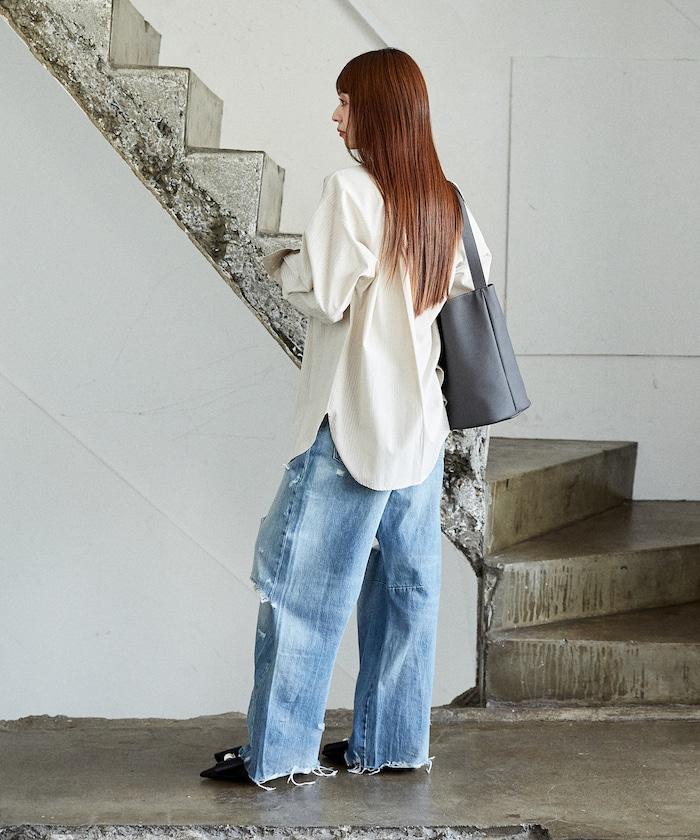 寬鬆版基礎款襯衫