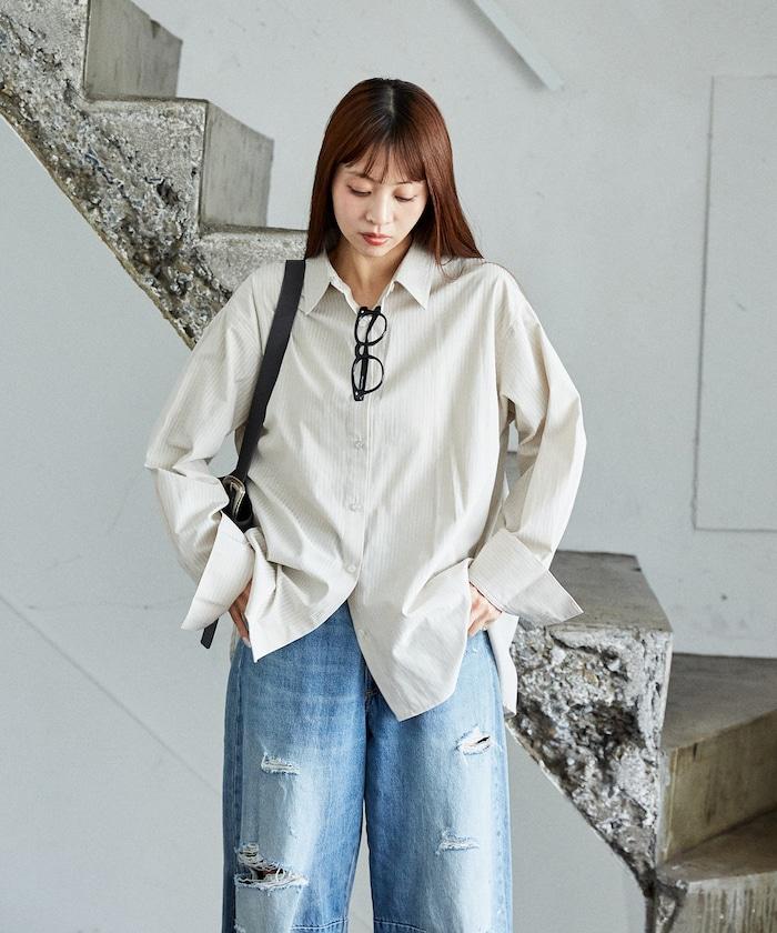 寬鬆版基礎款襯衫