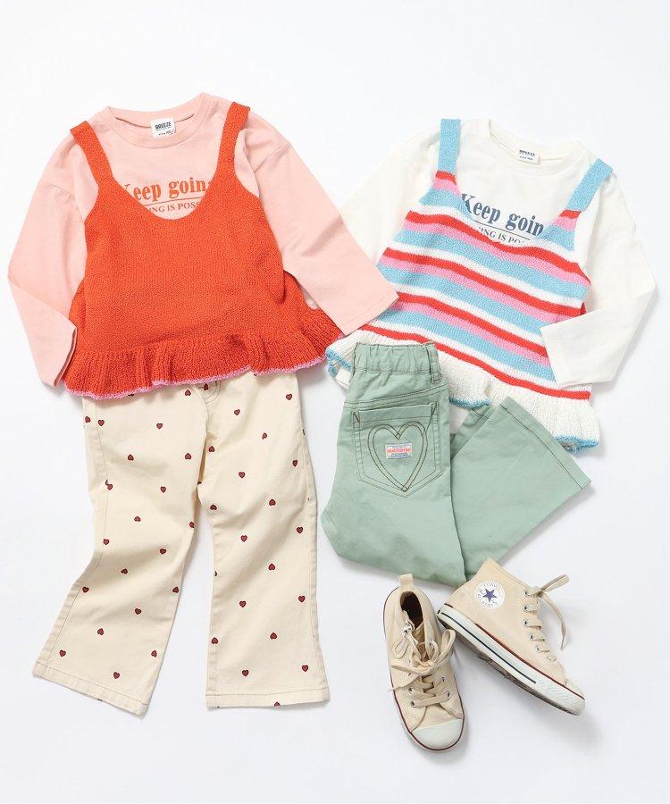 【2件套】針織馬甲短袖T-shirt