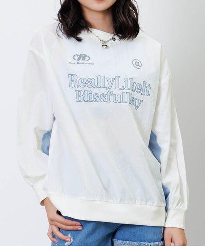 沙沙BIG印花T-shirt