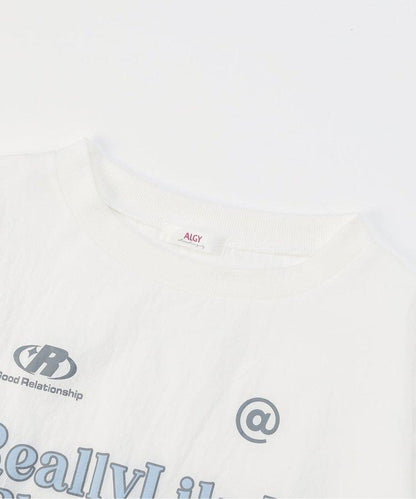 沙沙BIG印花T-shirt