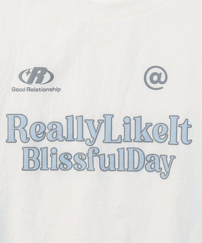 沙沙BIG印花T-shirt