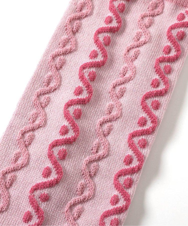 3P套裝 浮絲編織 管狀襪子