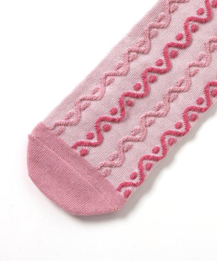 3P套裝 浮絲編織 管狀襪子