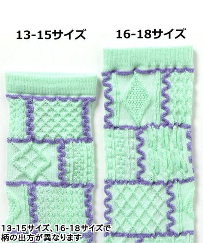 3P套裝 浮絲編織 管狀襪子