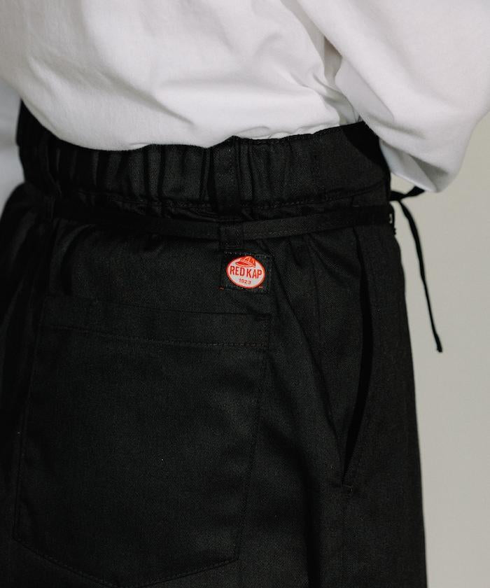 聯名 繫帶鬆緊褶襉褲