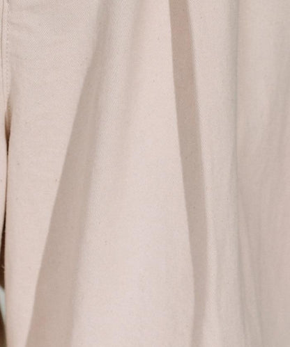 聯名 繫帶鬆緊褶襉褲