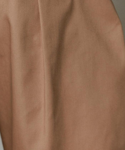 聯名 繫帶鬆緊褶襉褲