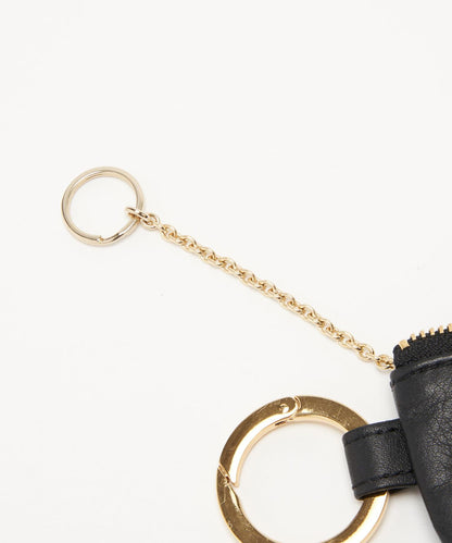 【可放卡片】帶卡拉賓的軟皮多功能盒