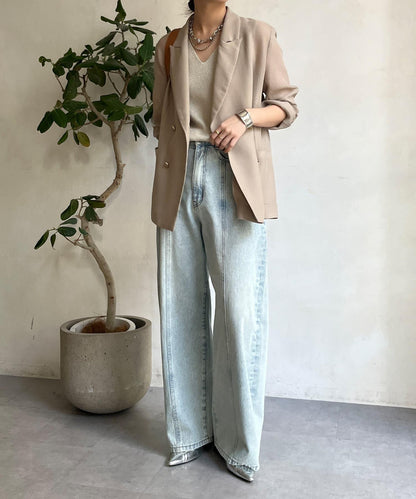 前後兩用閃亮網眼坦克衫