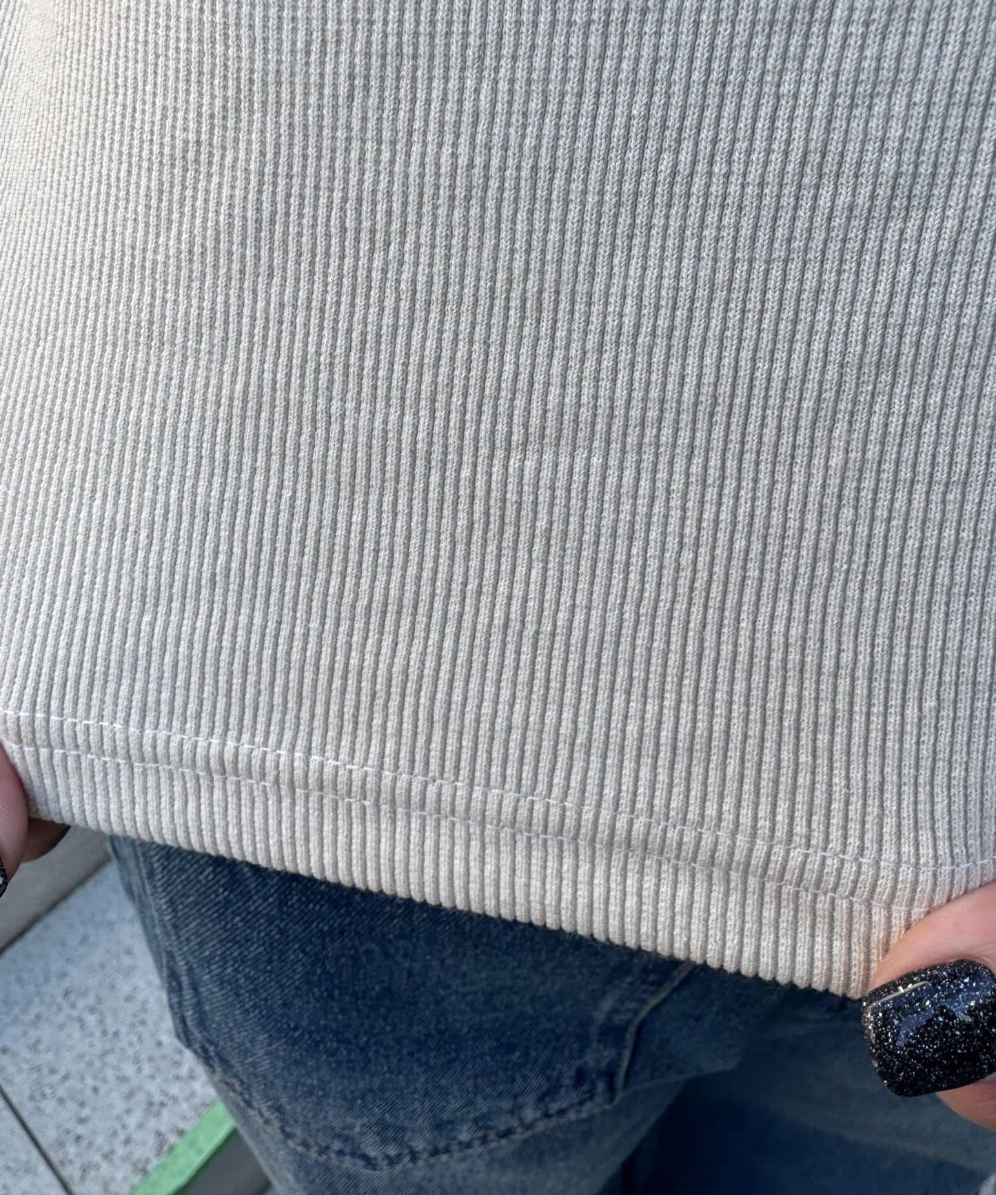 配色拼接織帶標誌背心