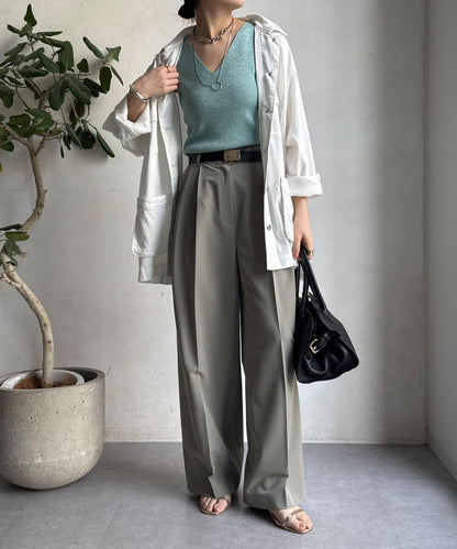 前後兩用閃亮網眼坦克衫