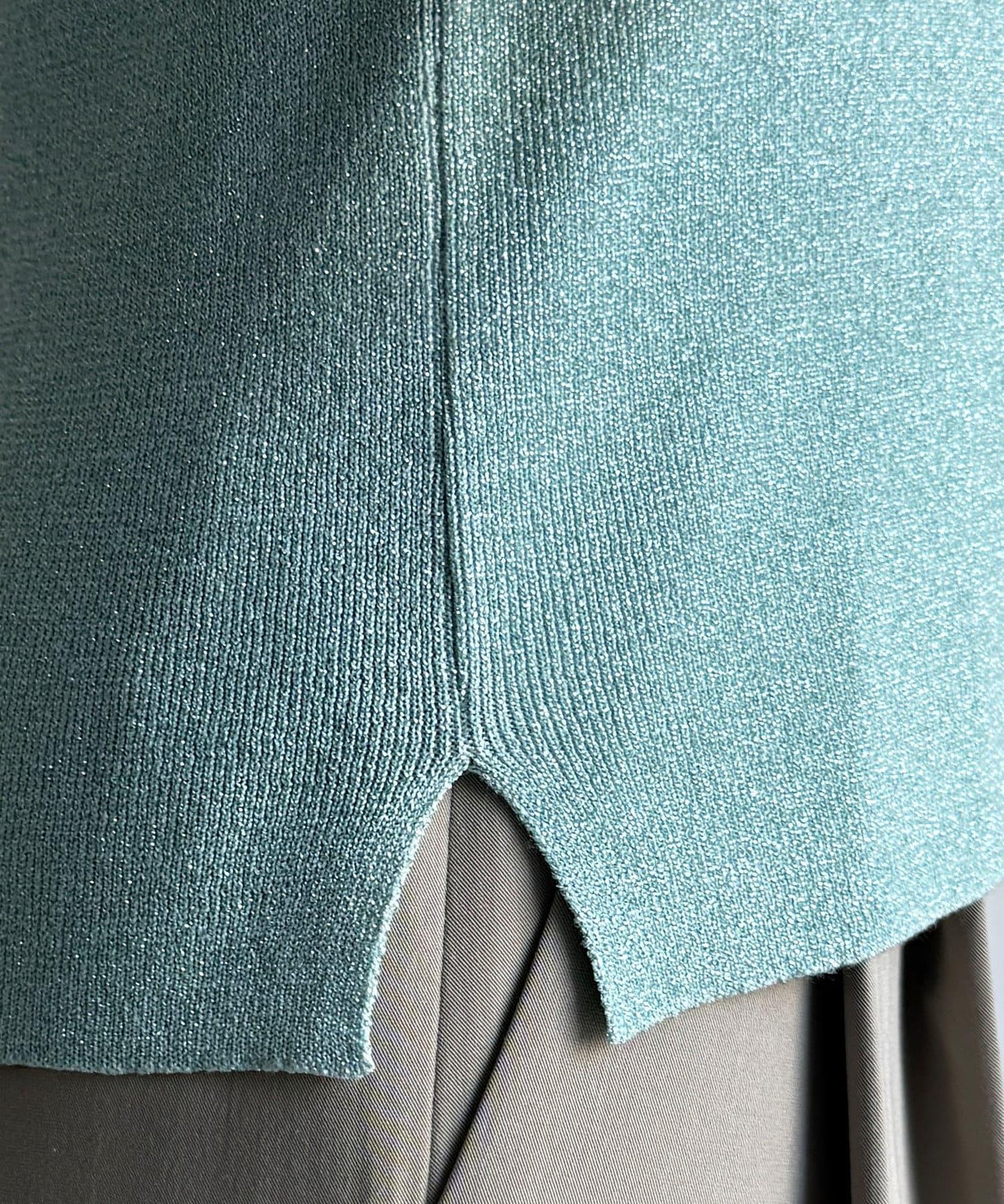 前後兩用閃亮網眼坦克衫