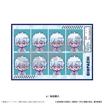 3年Z組銀八先生_證明寫真風貼紙Vol.2 にゅーとろ 第1彈 A 坂田銀八