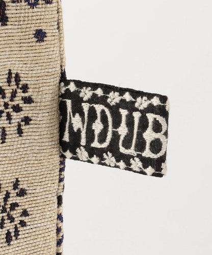 復古印花頭巾提花手提包