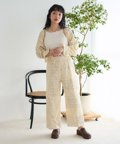 印度拼布蕾絲短外套