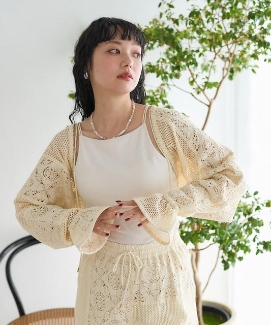 印度拼布蕾絲短外套