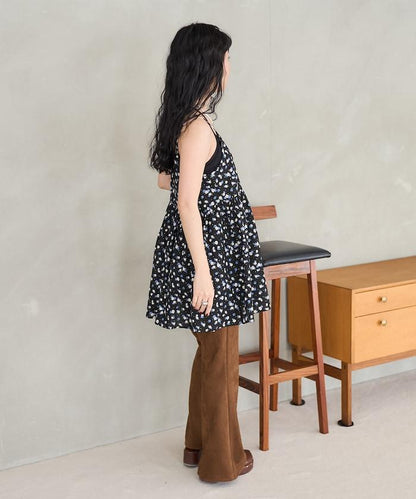 印度卡什米爾吊帶長款束腰襯衫