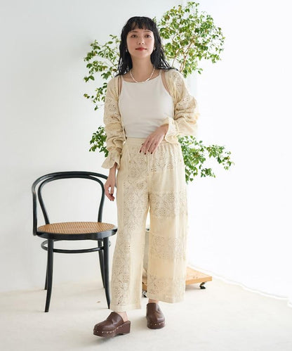 印度拼布蕾絲短外套