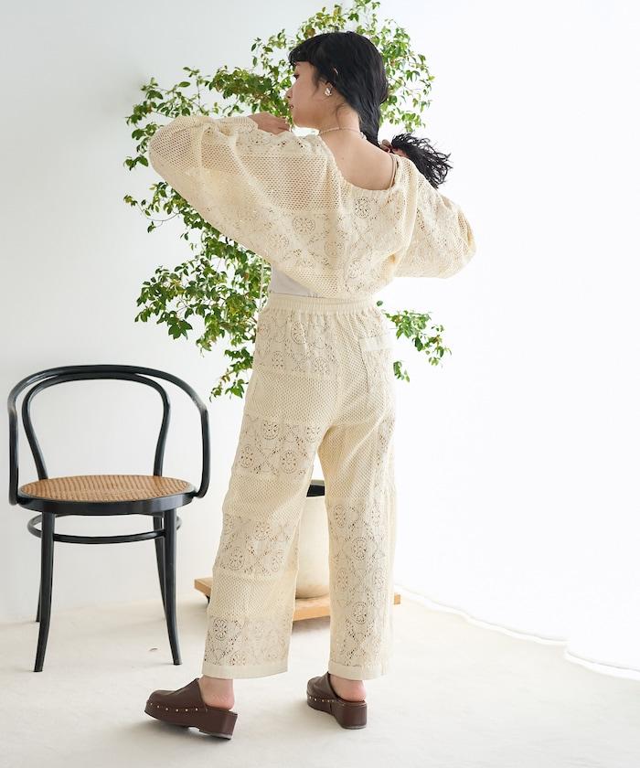 印度拼布蕾絲短外套