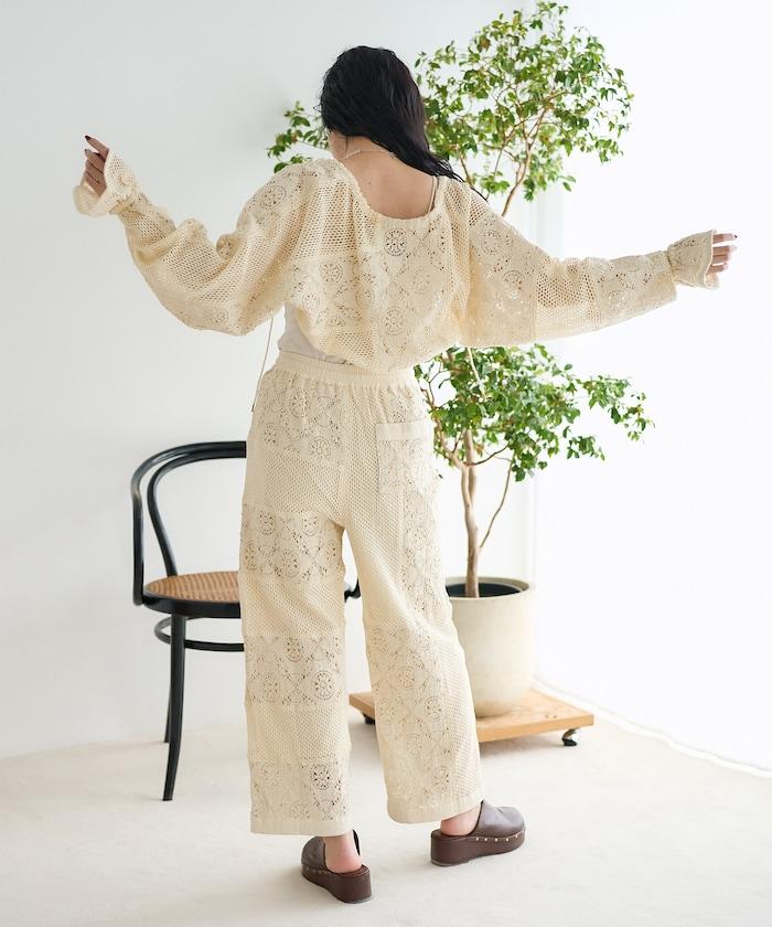 印度拼布蕾絲短外套