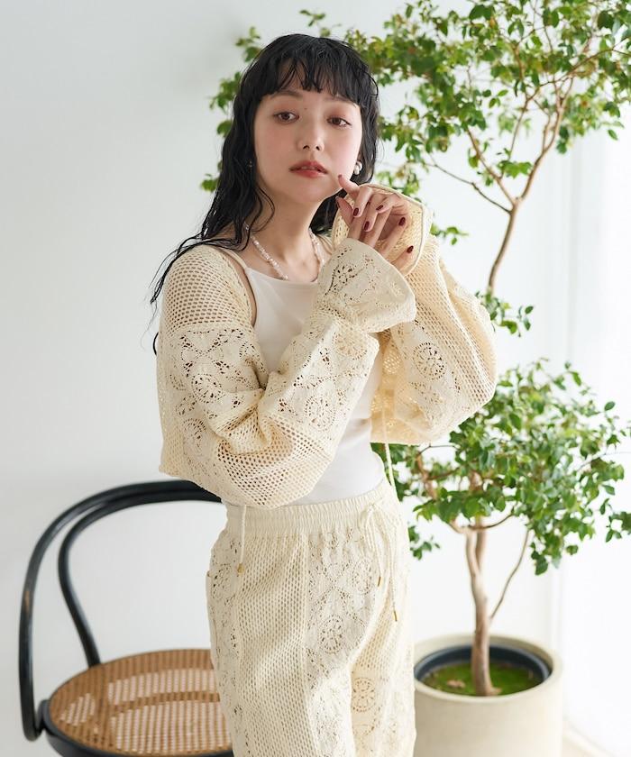 印度拼布蕾絲短外套