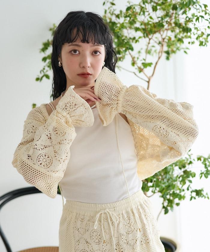 印度拼布蕾絲短外套