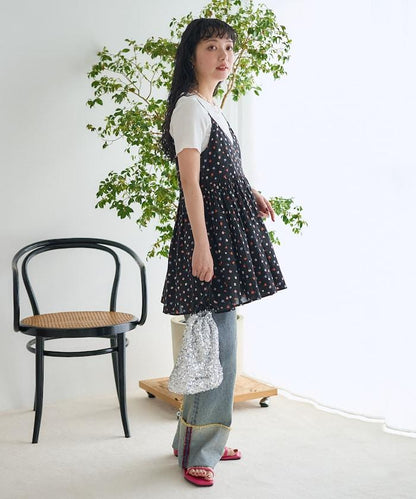 印度卡什米爾吊帶長款束腰襯衫