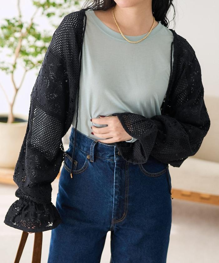 印度拼布蕾絲短外套