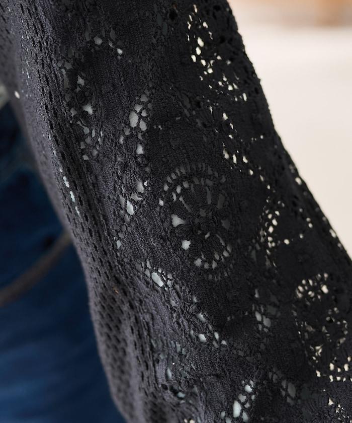 印度拼布蕾絲短外套