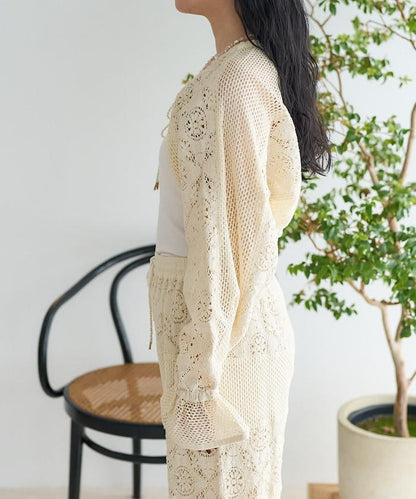 印度拼布蕾絲短外套