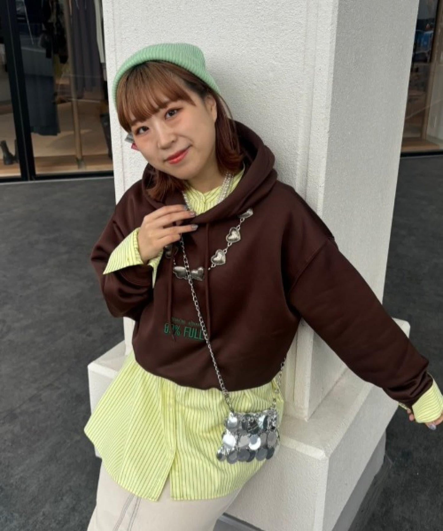 【HS】【momo企劃】條紋兩穿蝴蝶結襯衫